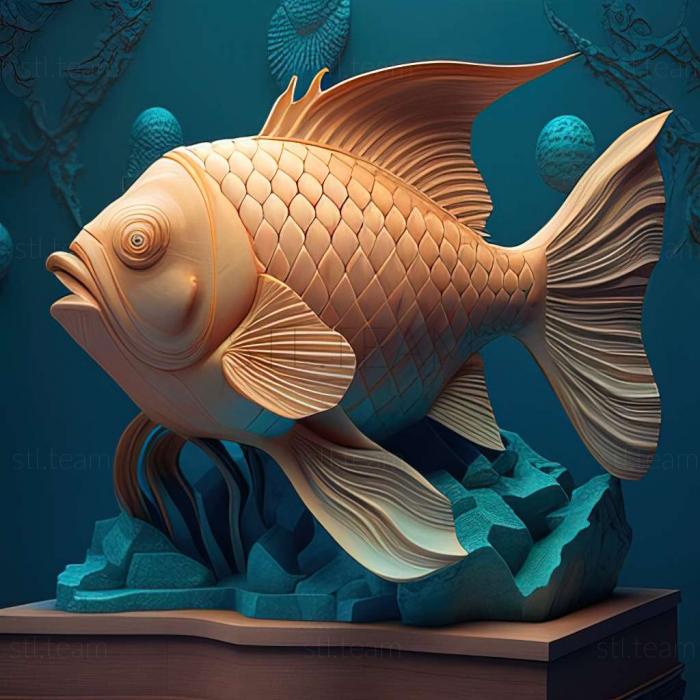 3D model Liof aquarium fish fish (STL)